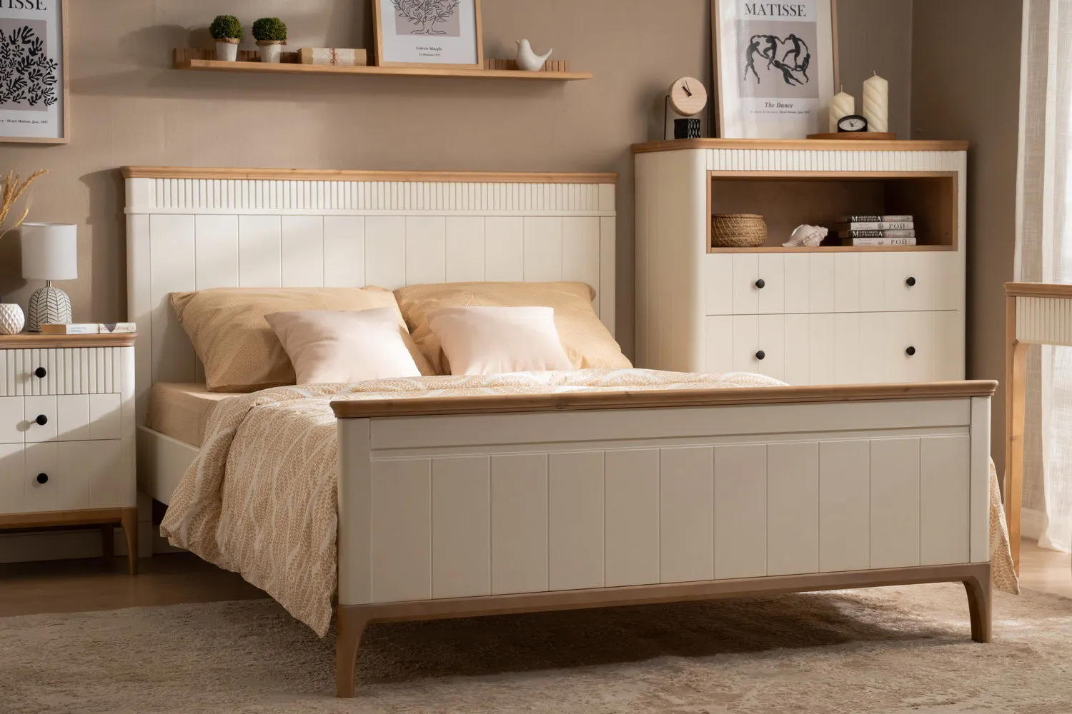 Кровать массив сосны Грета №14 1200х2000