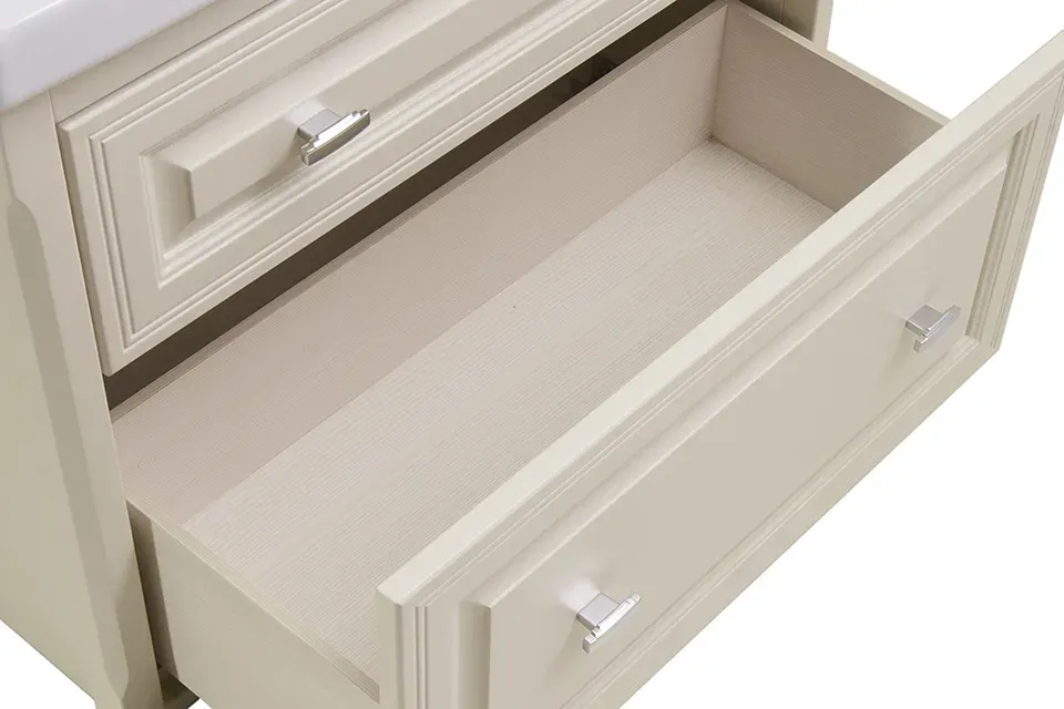 Тумба с 2 ящиками Кастелло Благородный Бежевый