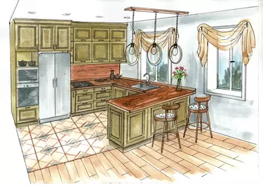 Кухня Тимберика